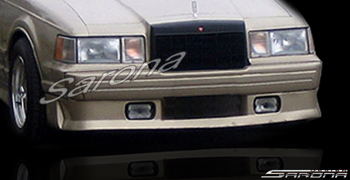 Custom Lincoln Mark 7  Coupe Front Lip/Splitter (1984 - 1992) - $475.00 (Part #LC-001-FA)